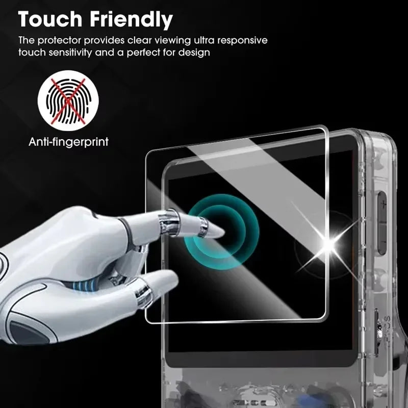 4-in-1 Travel Protection Kit for R36S, R36MAX, and K36 | Tempered Glass Screen Protectors + Carrying Case