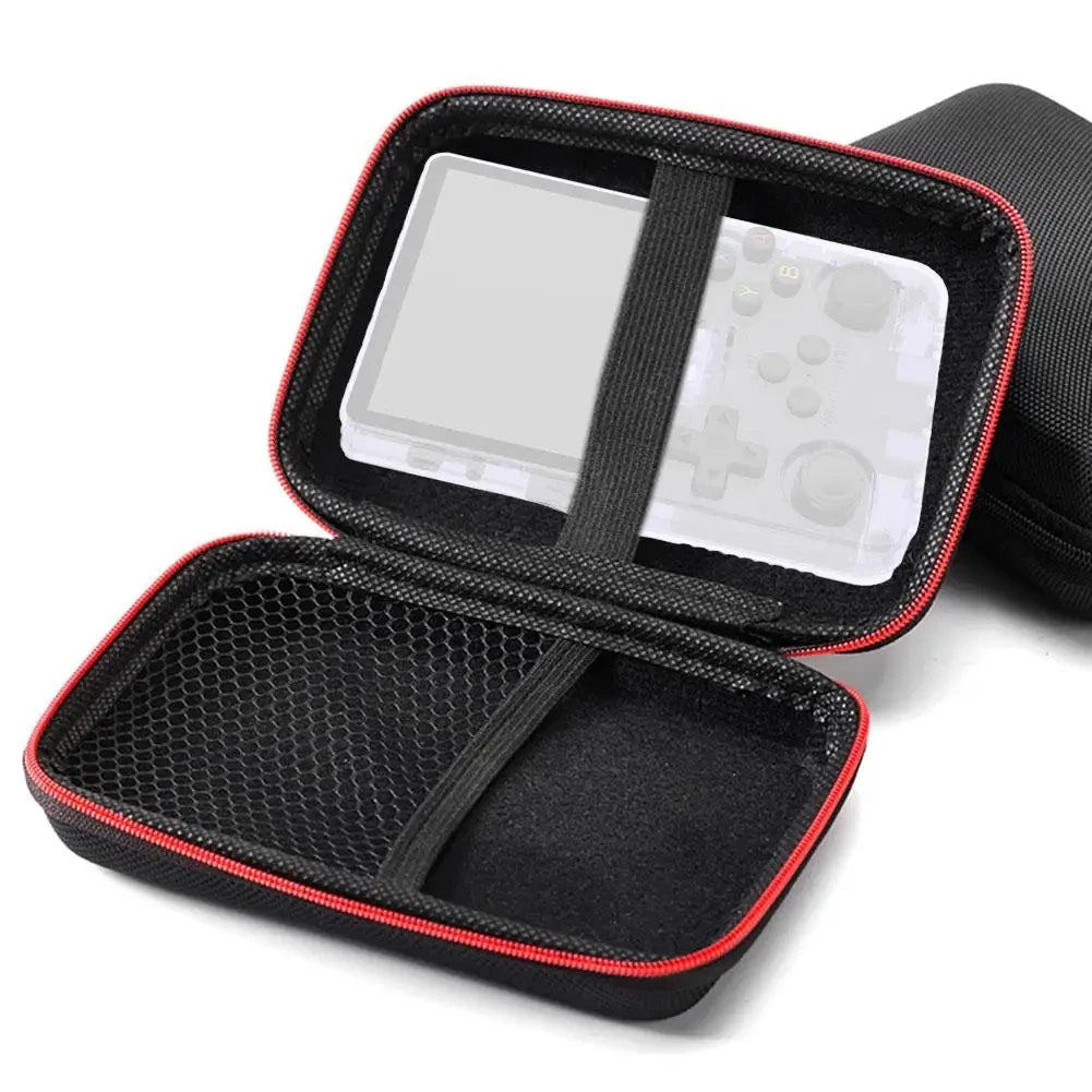 4-in-1 Travel Protection Kit for R36S, R36MAX, and K36 | Tempered Glass Screen Protectors + Carrying Case