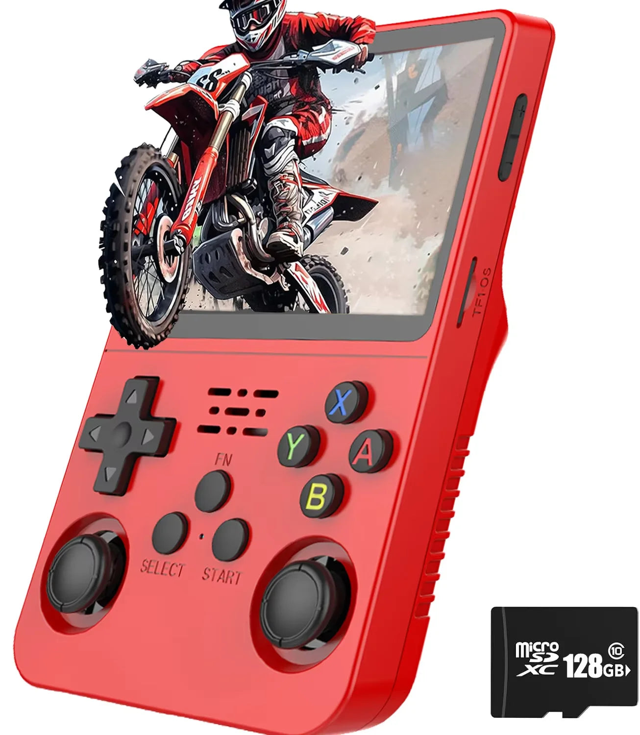 R36S Retro Handheld Game Console – 3.5” IPS Screen, 20,000+ Classic Games, ArkOS 2.0, Portable Video Player (64GB/128GB)