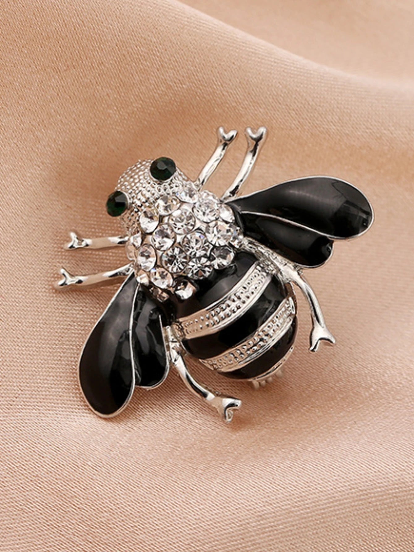 Women’s Fashion Pearl & Crystal Bee Brooch Pin – Trendy Personalized Jewelry Gift (Multiple Variants)