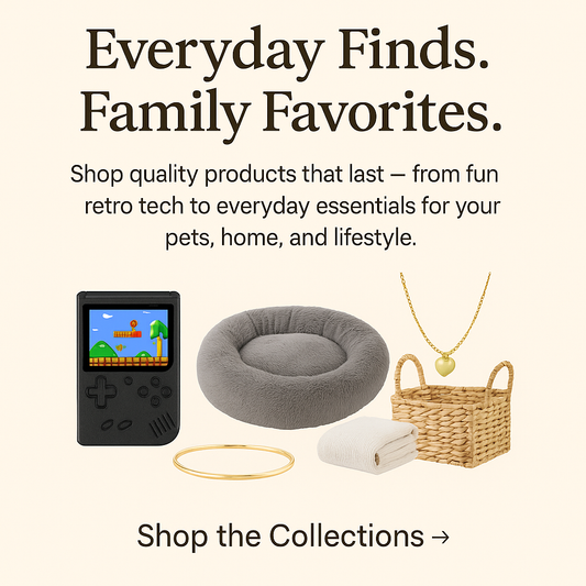Everyday Finds. Family Favorites.