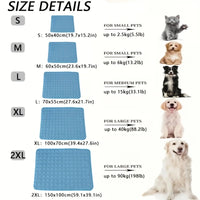 Extra Large Dog And Cat Cooling Mat Ice Pad For Pets