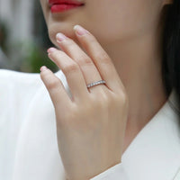 10 Pcs Small Moissanite Wedding Engagement Ring – S925 Silver Women’s Jewelry