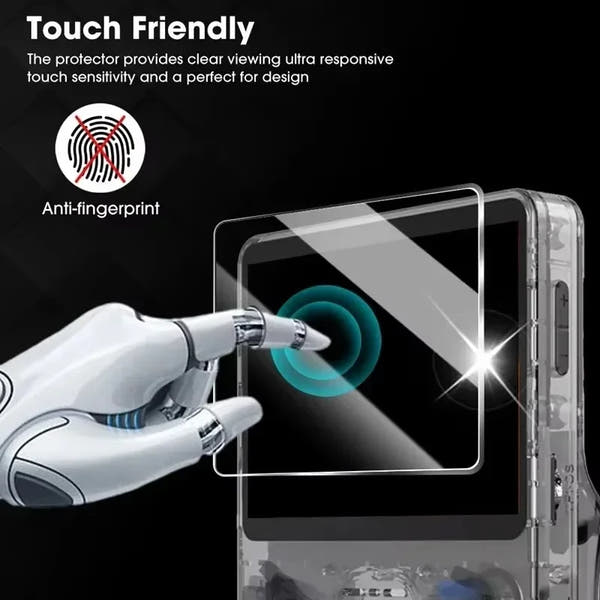 4-in-1 Travel Protection Kit for R36S, R36MAX, and K36 | Tempered Glass Screen Protectors + Carrying Case