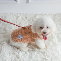 Soft Fleece Dog Sweater – Winter Warmth for Small Pets