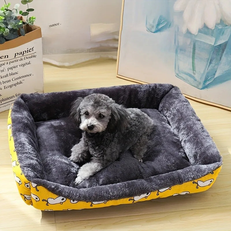 Cozy Plush Pet Dog Bed Sofa Mat Non Slip Cushion All Sizes