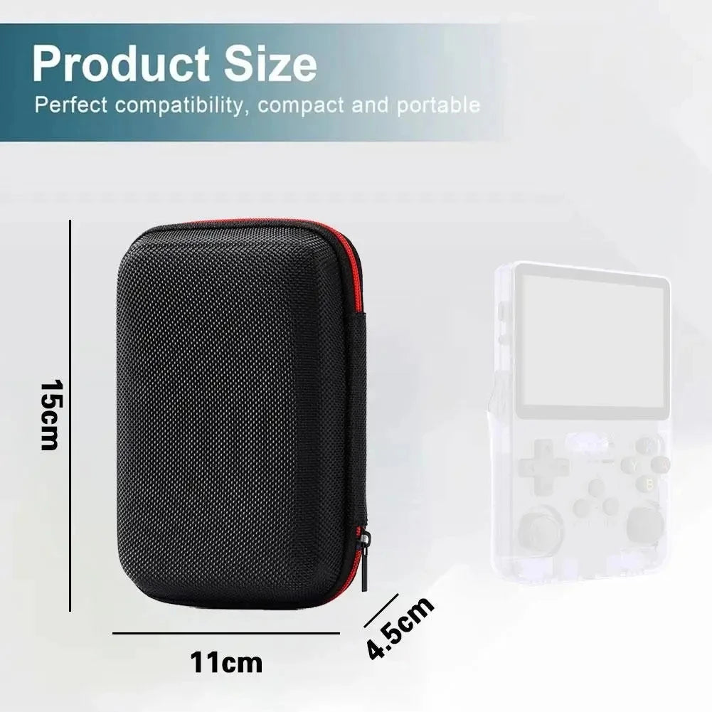 4-in-1 Travel Protection Kit for R36S, R36MAX, and K36 | Tempered Glass Screen Protectors + Carrying Case