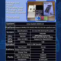 R36S Retro Handheld Console IPS ArkOS Two Zero 64GB 128GB