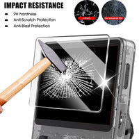 Tempered Glass Screen Protector And EVA Carry Case For R36S