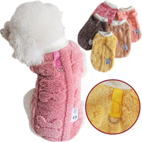 Soft Fleece Dog Sweater – Winter Warmth for Small Pets