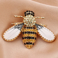 Women’s Fashion Pearl & Crystal Bee Brooch Pin – Trendy Personalized Jewelry Gift (Multiple Variants)
