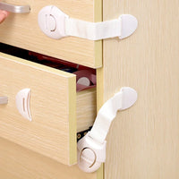 10 Pieces Child Safety Drawer Cabinet Locks Baby Proof