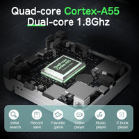 Miyoo Flip V2 Handheld Console 3.5 Inch IPS Screen Onion OS