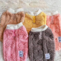 Soft Fleece Dog Sweater – Winter Warmth for Small Pets