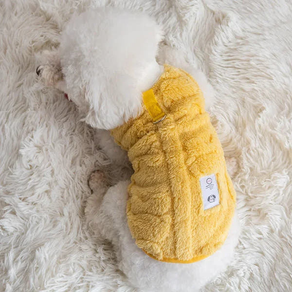 Soft Fleece Dog Sweater – Winter Warmth for Small Pets