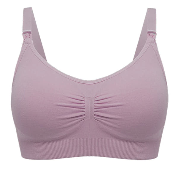 Plus Size Nursing Bra Breathable Seamless For Breastfeeding