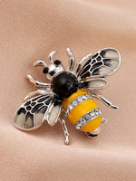 Women’s Fashion Pearl & Crystal Bee Brooch Pin – Trendy Personalized Jewelry Gift (Multiple Variants)