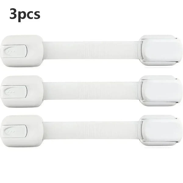 Baby Safety Lock Kit Cabinet Drawer Latches With Adhesive