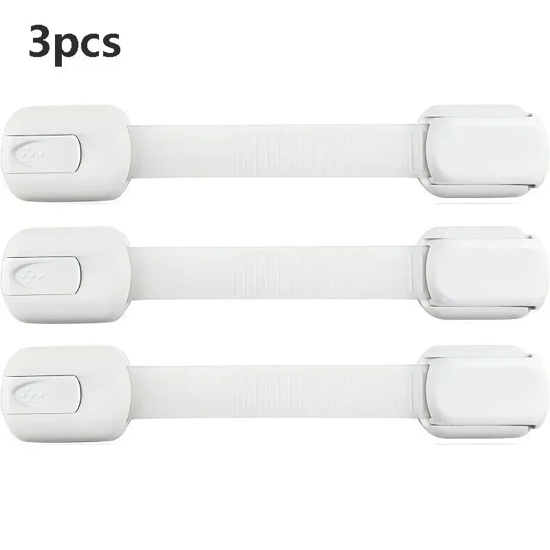 Baby Safety Lock Kit Cabinet Drawer Latches With Adhesive