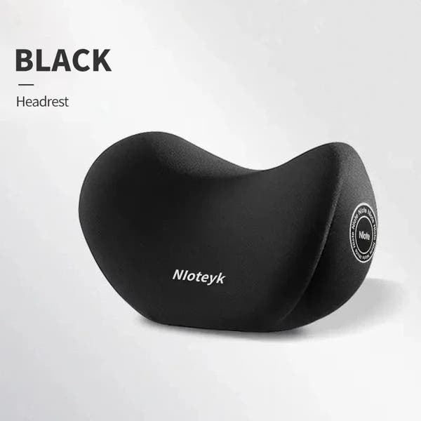 Memory Foam Car Neck Cushion & Lumbar Support Pillow – Universal Car Seat Comfort Accessories