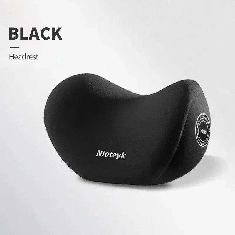 Memory Foam Car Neck Cushion & Lumbar Support Pillow – Universal Car Seat Comfort Accessories
