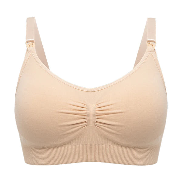 Plus Size Nursing Bra Breathable Seamless For Breastfeeding