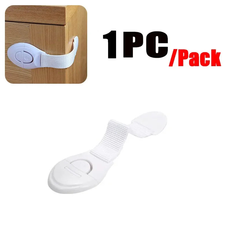 10 Pieces Child Safety Drawer Cabinet Locks Baby Proof