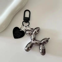 Y2K Balloon Dog Keychain – Punk Style Fashion Bag & Car Pendant