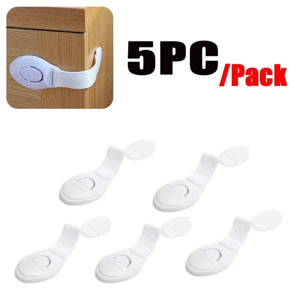 10 Pieces Child Safety Drawer Cabinet Locks Baby Proof