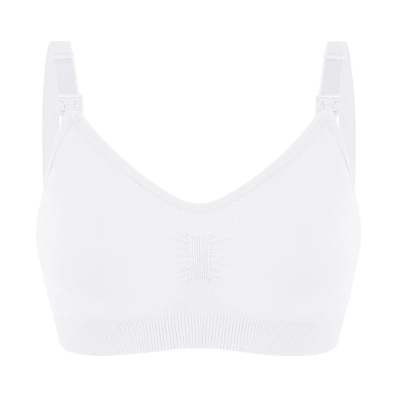 Plus Size Nursing Bra Breathable Seamless For Breastfeeding