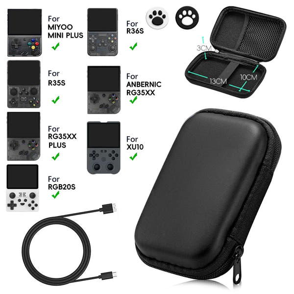 Portable Bag for RG35XX Plus Case for