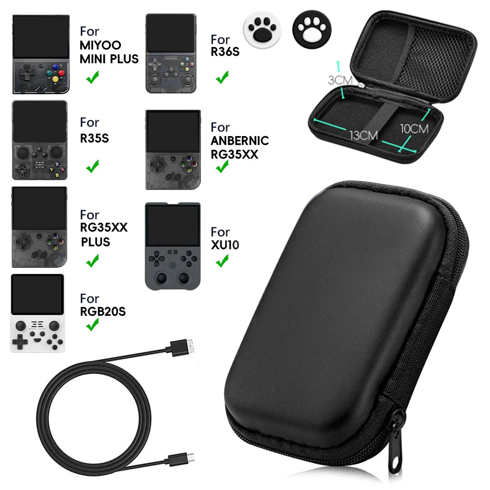 Portable Bag for RG35XX Plus Case for