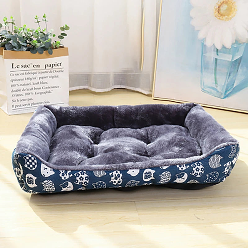 Cozy Plush Pet Dog Bed Sofa Mat Non Slip Cushion All Sizes