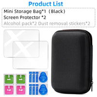 Tempered Glass Screen Protector And EVA Carry Case For R36S