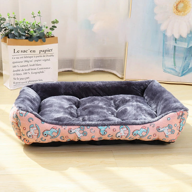 Cozy Plush Pet Dog Bed Sofa Mat Non Slip Cushion All Sizes
