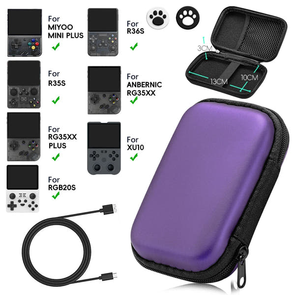 Portable Bag for RG35XX Plus Case for